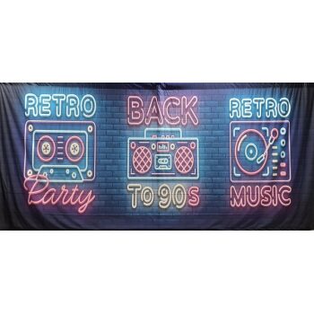1990's Backdrop 6m x 3m