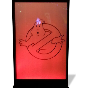 Ghost Busters Silhouette Panel