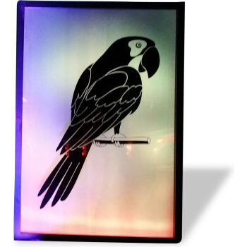 Parrot Silhouette Panel