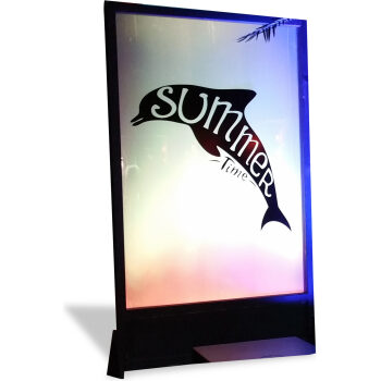Dolphin Silhouette Panel