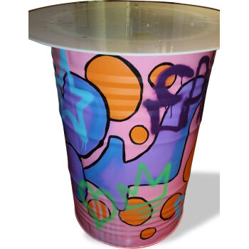 Graffiti Barrel #1