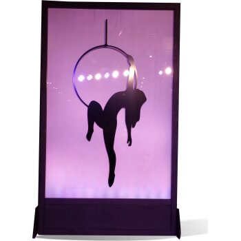 Hoop Artist Silhouette Panel