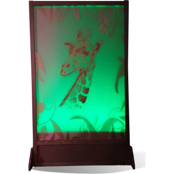 Giraffe Silhouette Panel