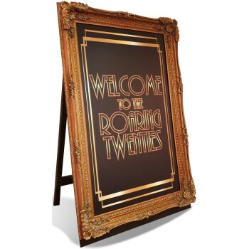 Giant Art Deco Style Gold Frame #2