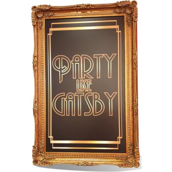 Giant Art Deco Style Gold Frame #3