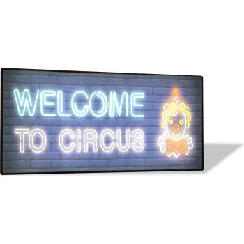 Welcome to Circus LED Graphic Sign