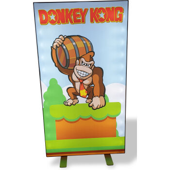 Donkey Kong - Large Freestanding Light Up Graphics Panel