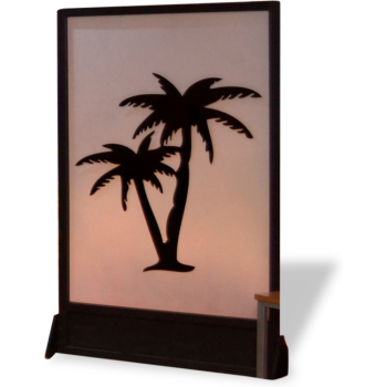 Palm Tree #1 Silhouette Panel