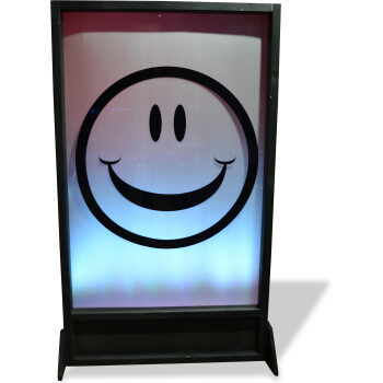 Smiley Face Silhouette Panel