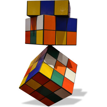 Rubik's Cube Double Stack