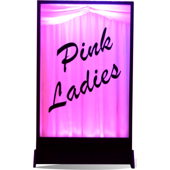 Pink Ladies Silhouette Panel