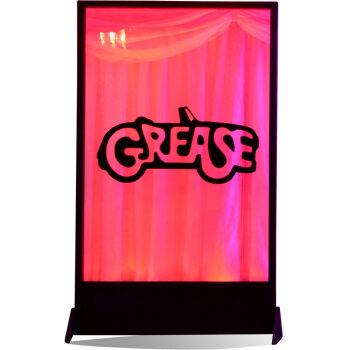 Grease Silhouette Panel