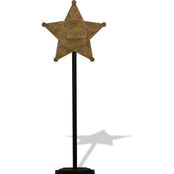 Giant Sheriffs Badge