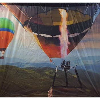 Hot Air Balloon Backdrop 3m x 3m