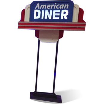 American Diner Sign