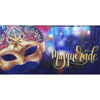 Masquerade Backdrop 6m x 3m