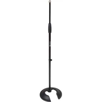 Microphone Stand Round Base - Black