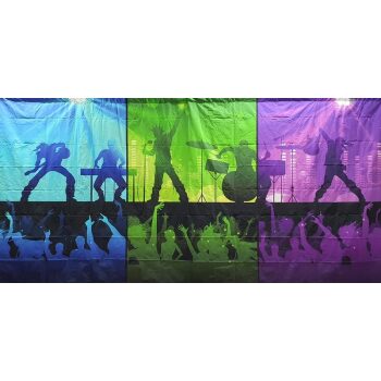 Music #2 Backdrop 6m x 3m