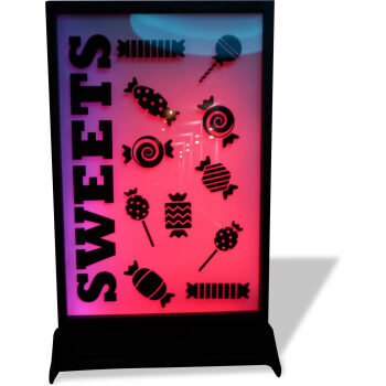 Sweets Silhouette Panel