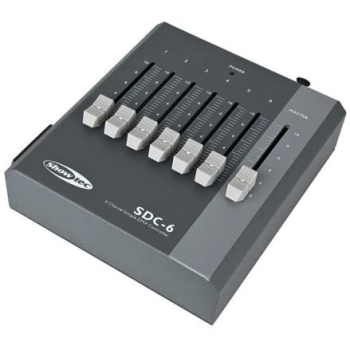 SHOWTEC SDC-6 6 Channel DMX Controller