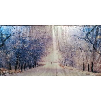 Snow Road Backdrop 6m x 3m