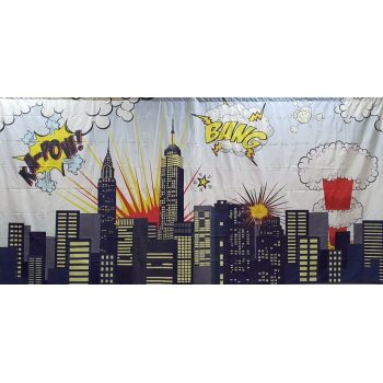Superheroes #2 Backdrop 6m x 3m