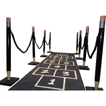 Hop Scotch Pencil Walkway