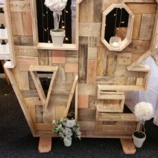 Wedding Giant Wooden Love Letters