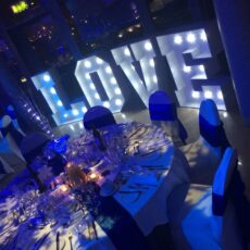 Wedding Venue Dressing - Winter Wonderland