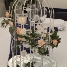 Wedding Birdcage Table Centre