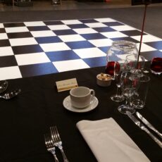 Wedding White & Black Dancefloor