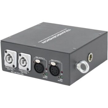 HS2 Hybrid PowerCON DMX Distribution Splitter