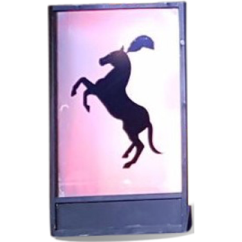 Horse Silhouette Panel