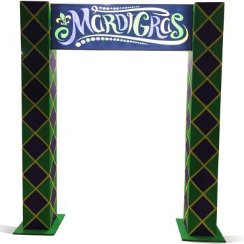 Mardi Gras Entrance Arch